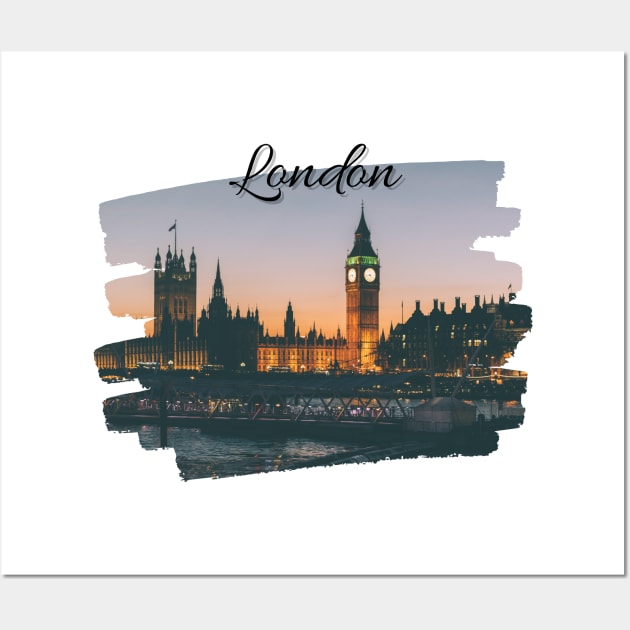 London dreams Wall Art by Eveline D’souza